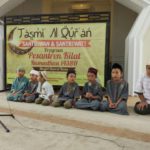 Suasana pendaftaran Sanlat Ramadhan Masjid Daarul Ihsan Bumi Sentosa 1438 H